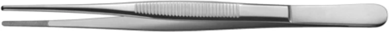 Anatomische Pinzetten  Stück  160 mm, kreuzgerieft, fein
