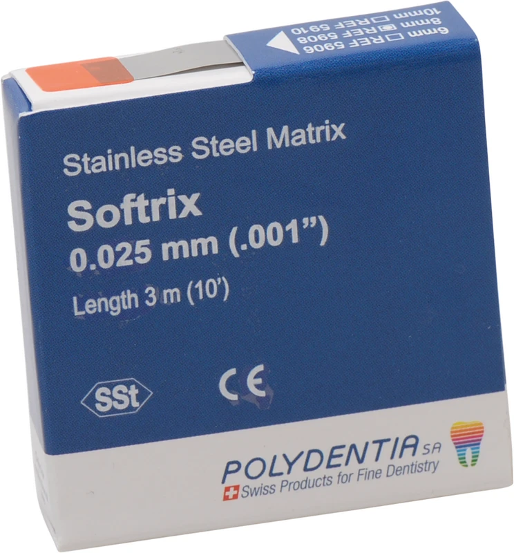Softrix Matrizenband  Packung  3 m Band Breite 8 mm