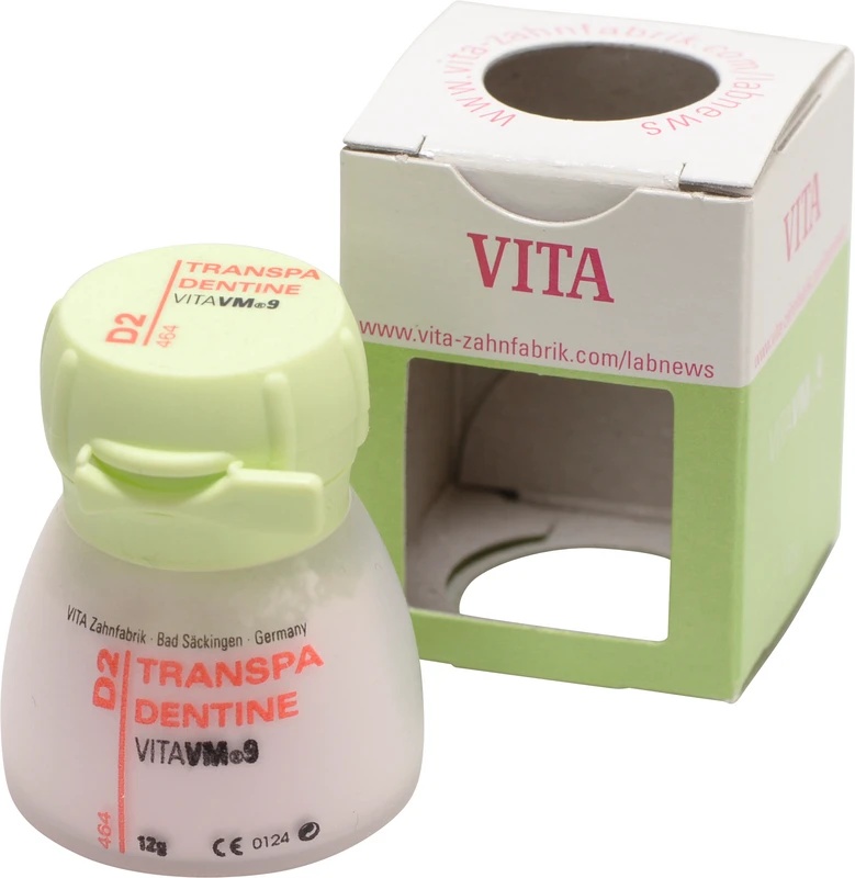 VITA VM® 9 classical A1-D4®  Dose  12 g Pulver transpa dentine D2
