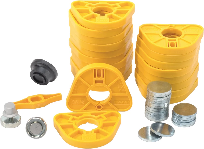 Artikulator Montageplatten  Packung  100 Stück gelb, MPS