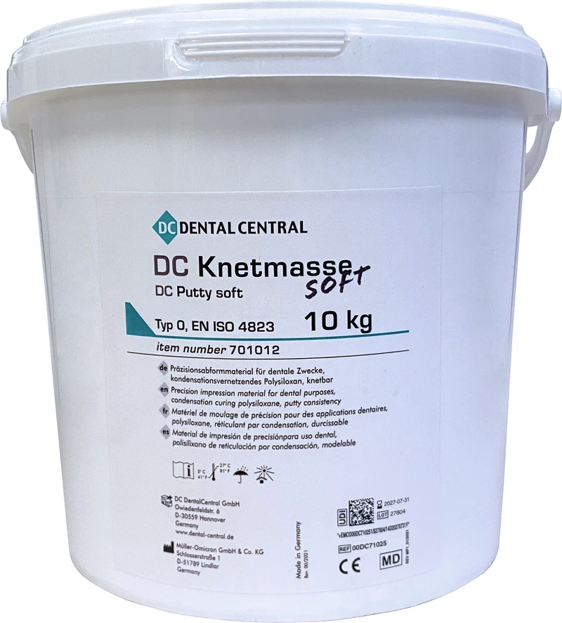 DC Knetmasse   Eimer  5,8 Liter\10 kg soft