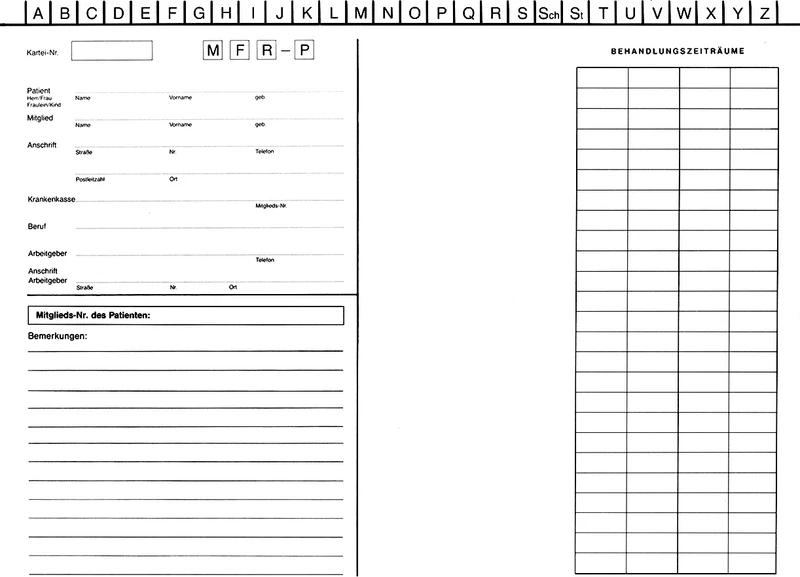 System Karteikarte A4  Karton  150 Stück