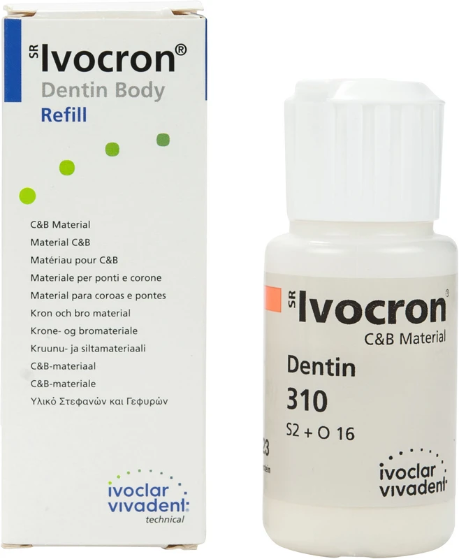 SR Ivocron®  Flasche  30 g Pulver dentin 310\3A