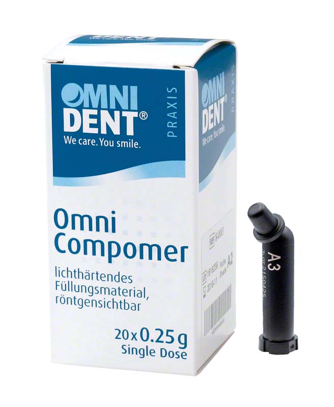 Omni Compomer  Packung  20 x 0,25 g Single Dose A3