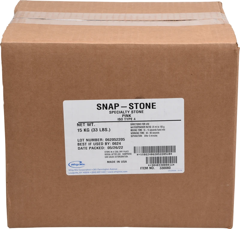 Snap-Stone  Karton  15 kg pink