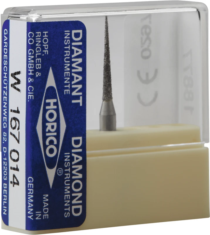 Diamantschleifer 167  Stück  RA, Figur 167, 11,5 mm, ISO 014