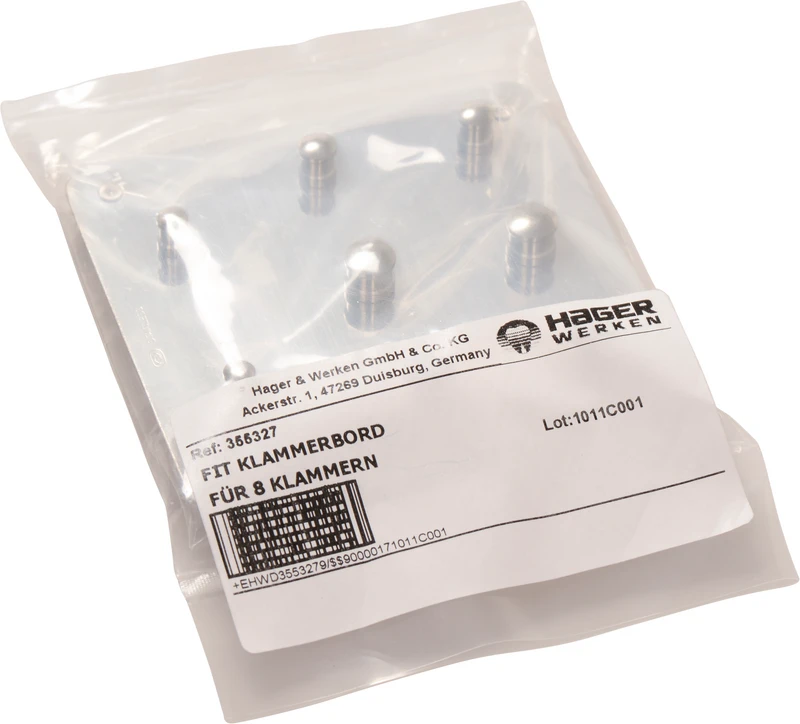 Fit-Kofferdam® Klammerbord  Stück  für 8 Klammern