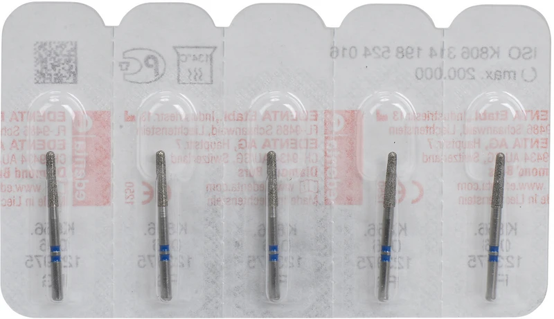 Kronentrenner K856  Packung  5 Stück FG, Figur 198 Konus rund, 8 mm, ISO 016