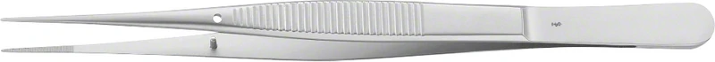 Splitterpinzetten  Stück  gerade, feingliedrig, gerieft, 130 mm