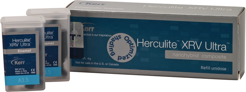 Herculite® XRV Ultra  Packung  20 x 0,2 g Unidose schmelz A3,5