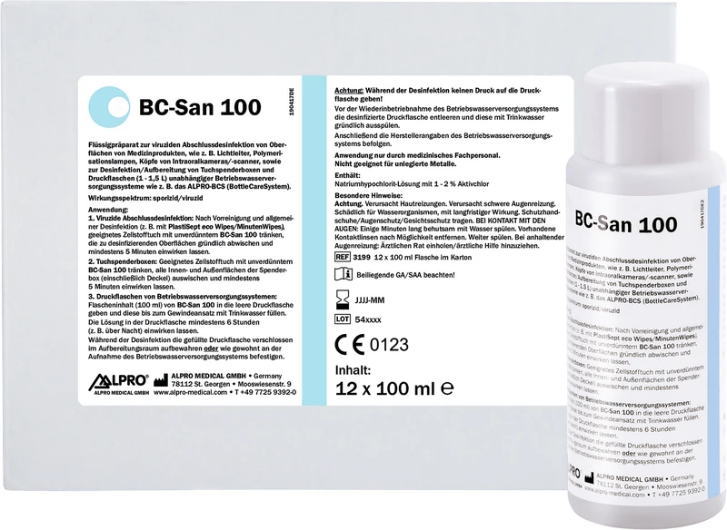 BC-San 100  Karton  12 x 100 ml Flasche