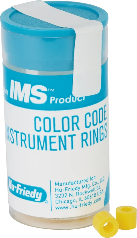 IMS Farbkodierungsringe mini  Packung  50 Stück IMS-1285 , gelb