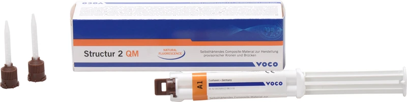 Structur 2 QM  Packung  8 g QuickMix Spritze A1, Mischkanülen Typ 10