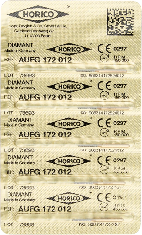 Diamant AuFG 172  Packung  5 Stück FG, Figur 172, ISO 012