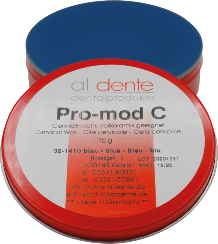 Pro-Mod C Cervicalwachs  Dose  70 g blau