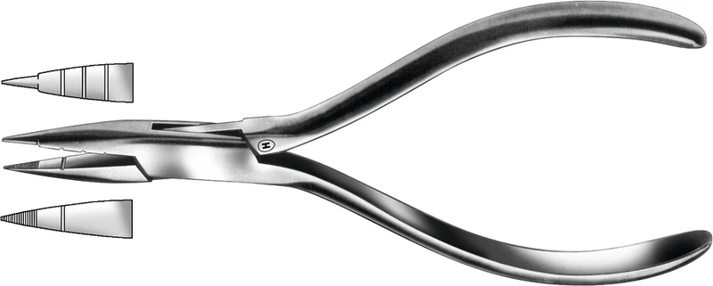 Draht- und Bogenbiegezange nach Jarabak  Stück  HSL 388-13, 135 mm