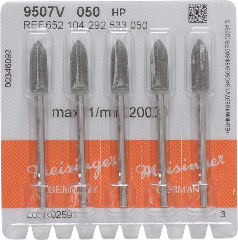 Universalpolierer 9507  Packung  5 Stück schwarz grob, HP, Figur 292, 16 mm, ISO 050