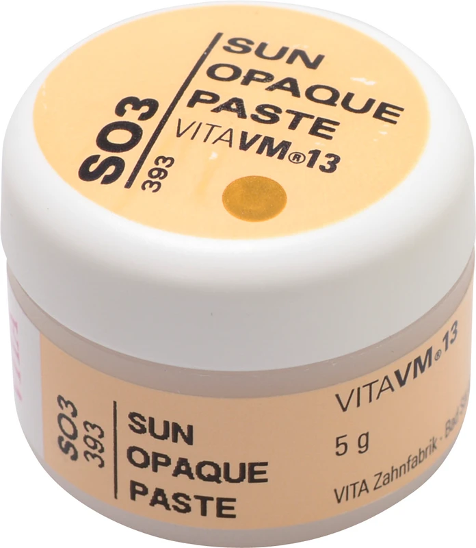 VITA VM®13 Zusatzmassen  Dose  5 g Paste sun opaque SO3