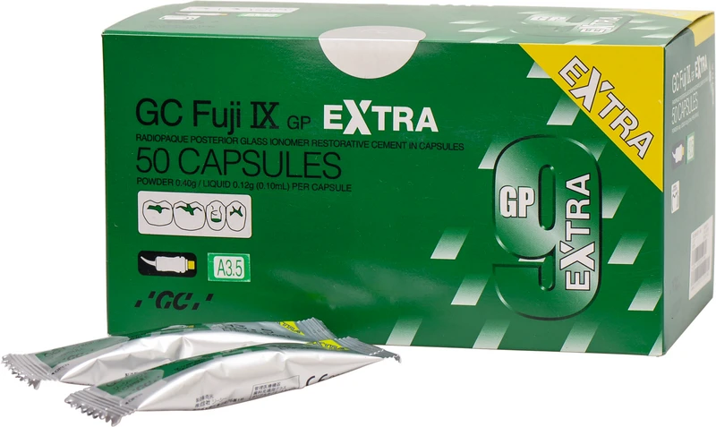 GC Fuji XP GP EXTRA  Packung  50 x 0,14 ml Capsule A3,5