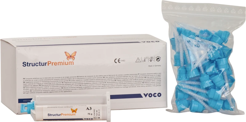 Structur Premium  Großpackung  5 x 75 g Doppelkartusche A3, Mischkanülen Typ 6