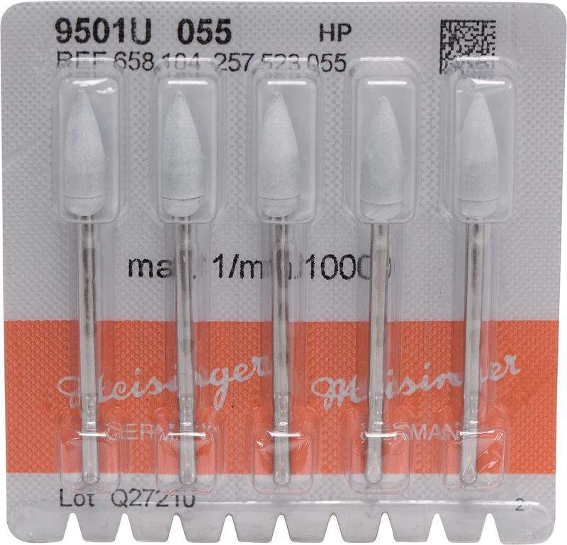 Universalpolierer 9501U  Packung  5 Stück weiß, HP, Figur 257, 15 mm, ISO 055