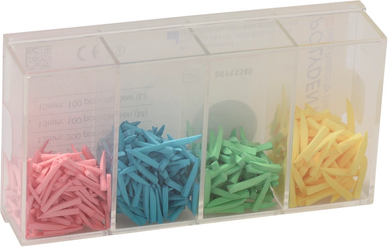 Interdentalkeile Ahornholz  Kit  600 Stück sortiert