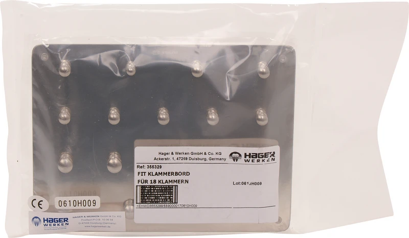 Fit-Kofferdam® Klammerbord  Stück  für 18 Klammern