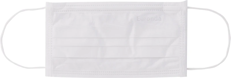 Monoart® Mundschutz Protection 3  Box  50 Stück mit Gummizug, weiß