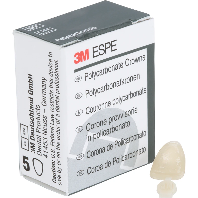 Polycarbonat-Kronen  Packung  5 Stück Nr. 17