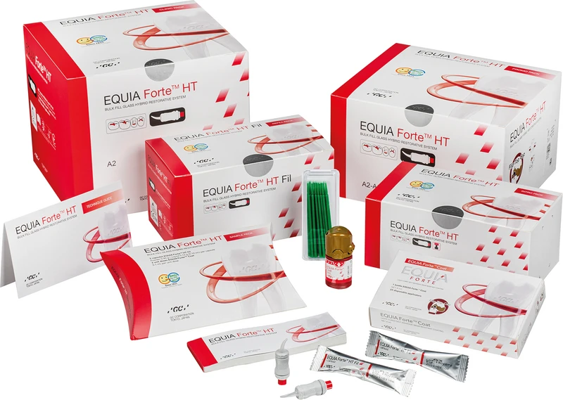 GC EQUIA Forte HT  Packung  50 Kapseln A3