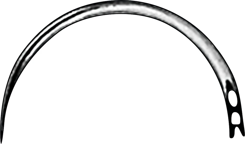 Chirurgische Nähnadeln  Packung  12 Stück Dreieckskörper, gebogen, Figur 12