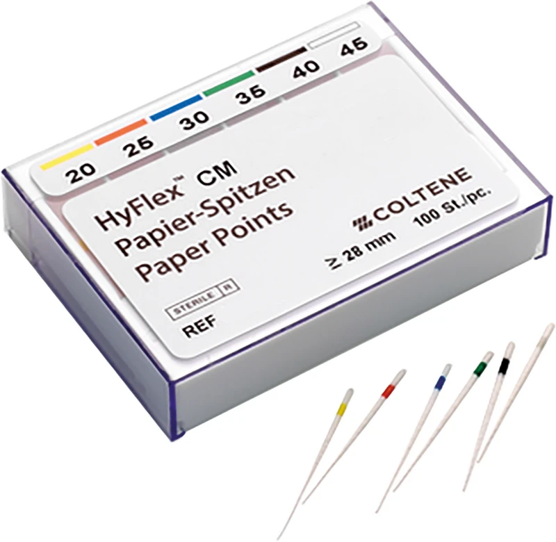 HyFlex CM Papierspitzen  Packung  100 Stück CM 04, ISO 015