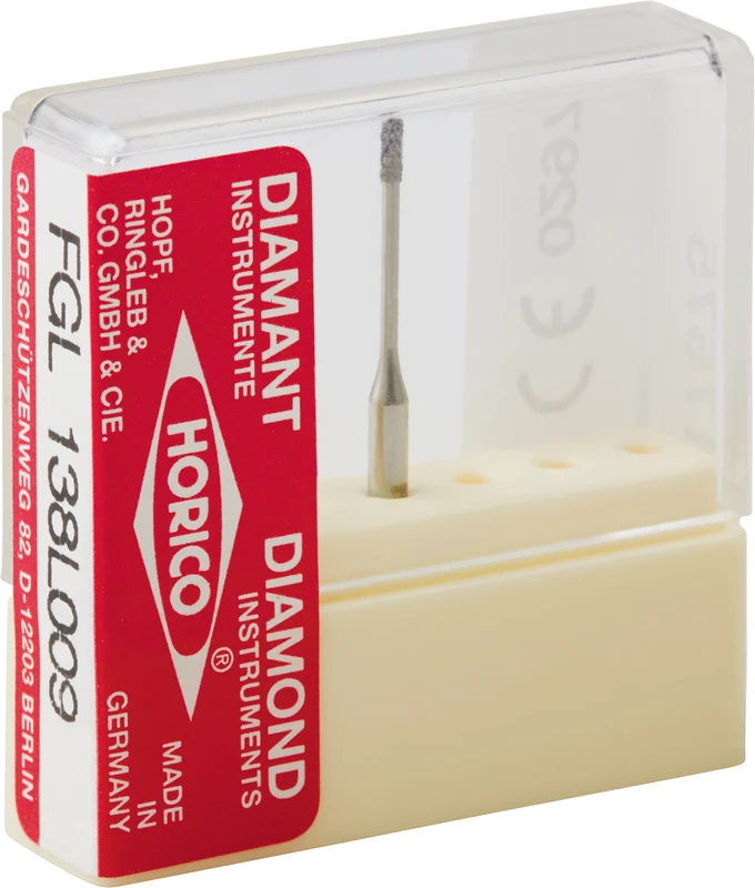 Diamantschleifer 138  Stück  FG L, Figur 138 lang, 3 mm, ISO 009