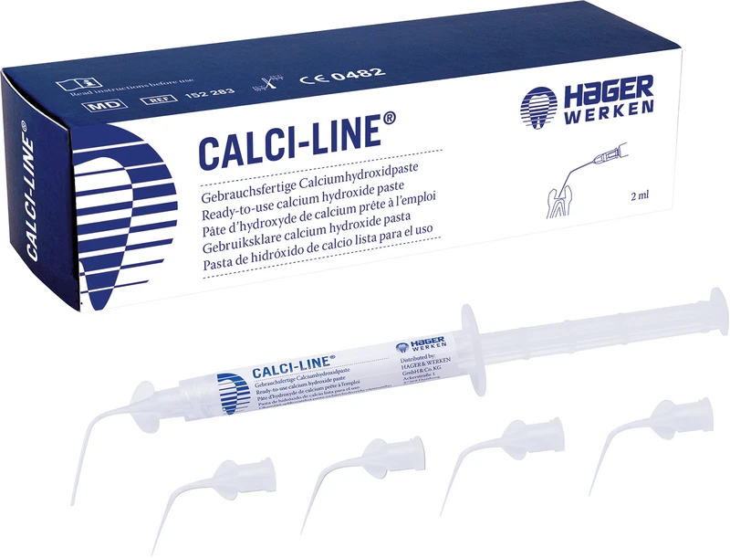 Calci-Line®  Packung  2 ml Spritze, 5 Kanülen