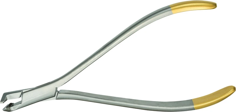 Distalschneider  Stück  mit Drahtfangvorrichtung, langer Griff, 15 cm