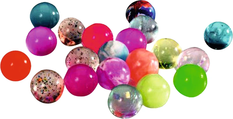 Springbälle  Packung  100 Stück Ø 2 cm