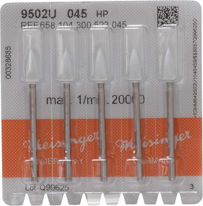 Universalpolierer 9502U  Packung  5 Stück weiß, HP, Figur 300, 12 mm, ISO 045