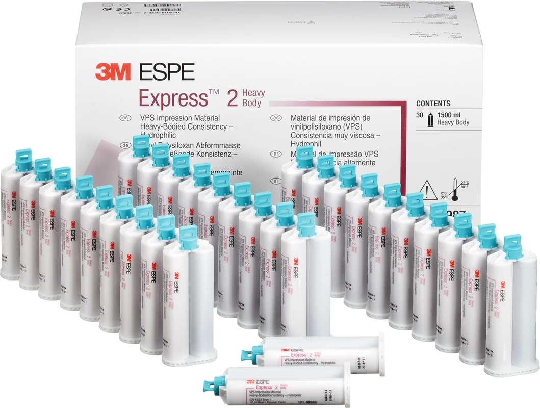 Express 2  Refill Packung  4 x 50 ml Doppelkartusche Heavy Body, Zubehör