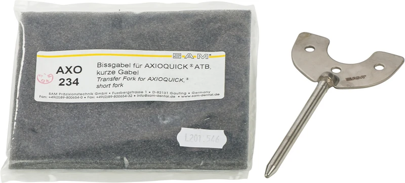 Bissgabeln  Stück  kurz, sterilisierbar für AXIOQUICK und AXIOGRAPH