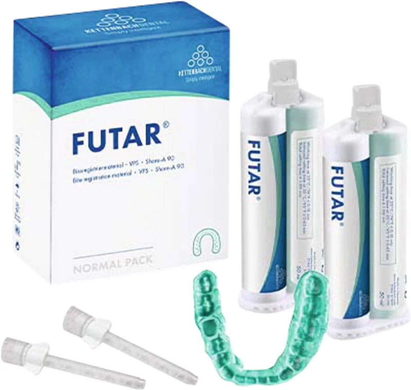 Futar®  Packung  2 x 50 ml Doppelkartusche, 6 Mischkanülen