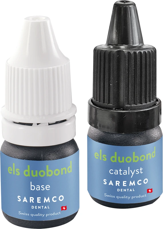 els duobond  Packung  5 ml Flasche base, 5 ml Flasche catalyst