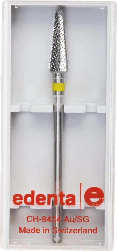 HM-Fräser Schliff 30  Stück  Kreuzverzahnung, gelb superfein, HP, Figur 194, 14 mm, ISO 045