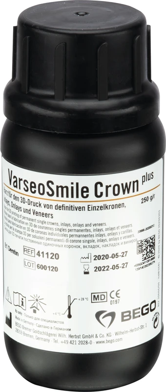 VarseoSmile Crown Plus  Flasche  250 g 385\405 nm, B1