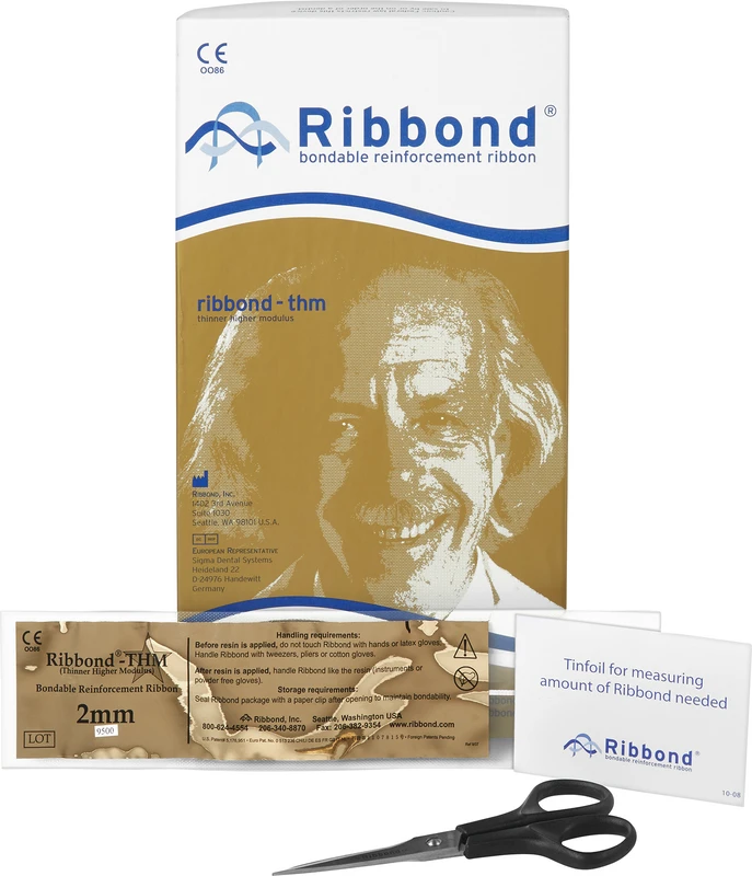 Ribbond® THM  Minikit  22 cm, 2 mm, 0,18 mm, 1 Schere, 1 Zinnfolie, 1 Anleitung