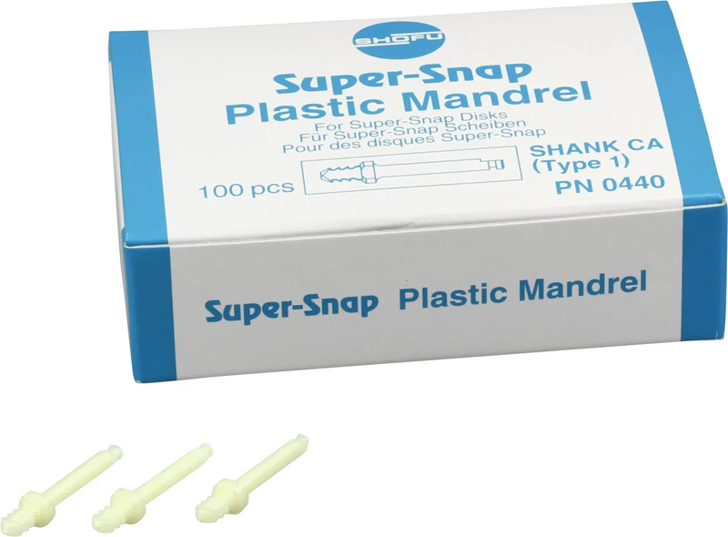 Super-Snap® Mandrels   Packung  100 Stück RA, Kunststoff