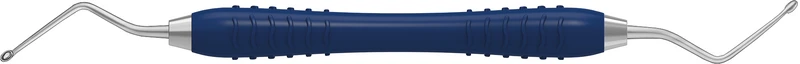 Scharfer Löffel Hemingway Colori Silikon LS   Stück  Ø 2,0 mm, Silikongriff, blau