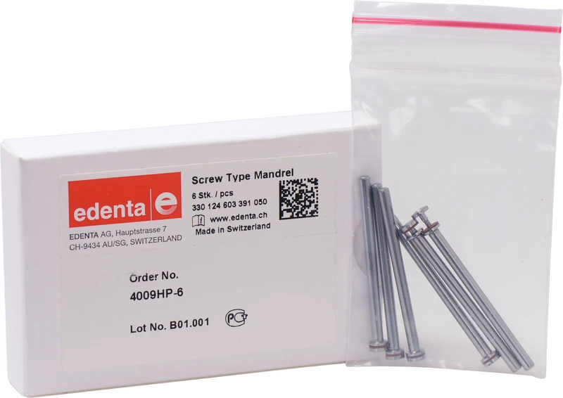 Schraubmandrelle 303RF  Packung  6 Stück HP (124), 3 mm, ISO 050