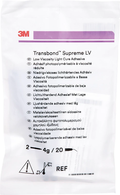 3M Transbond Supreme LV   Kit  2 x 2 g Spritze, 20 Tips