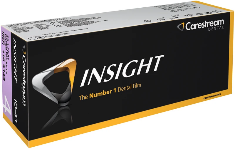 INSIGHT Occlusal Film  Packung  25 Stück 5,7 x 7,6 cm, IO-41