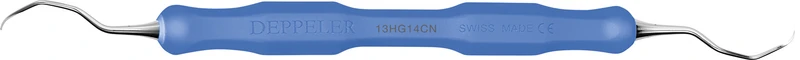 DEPPELER Gracey Küretten Nano-Profil  Stück  mit CN Griff, blau